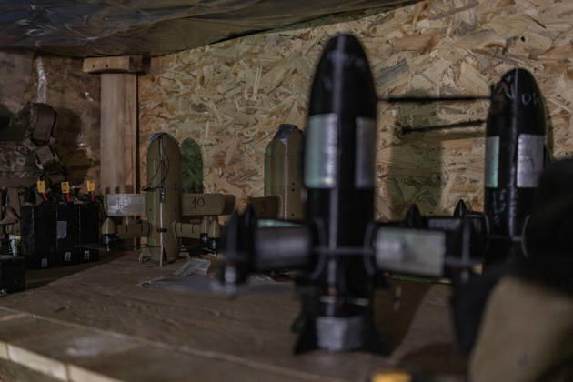 Ukrainian drone units are on duty at the front lines in Donetsk Region DONETSK REGION, UKRAINE - OCTOBER 8: Diego Herrera Carcedo Anadolu Donetsk Ukraine. Editorial use only. Please get in touch for any other usage. Copyright: x2026xAnadoluxDiegoxHerreraxCarcedox