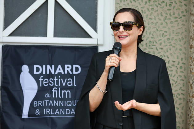 October 8, 2026, Dinard, Bretagne, France: Jury president AMIRA CASAR during the cabin inauguration at the 37th Dinard British and Irish Film Festival in Dinard, France. Dinard France - ZUMAc179 20261008_zep_c179_019 Copyright: xMickaelxChavetx