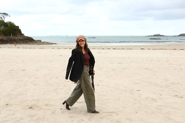 October 8, 2026, Dinard, Bretagne, France: ZOE ADJANI poses during the cabin inauguration during the 37th Dinard British and Irish Film Festival in Dinard, France. Dinard France  - ZUMAc179 20261008_zep_c179_026 Copyright: xMickaelxChavetx