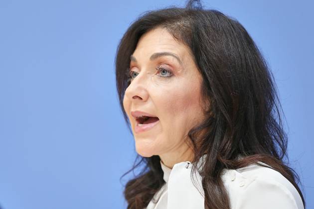 Berlin, Germany, October 8, 2026 Federal Press Conference: Presentation of the Federal Government s Annual Economic Forecast Federal Minister of Economy and Energy Katherina Reiche (CDU) Copyright: xdtsxNachrichtenagenturx dts_137589