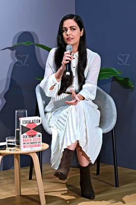 Frankfurt Book Fair 2026: Author Shahrzad Osterer on October 8, 2026, at the Frankfurt Book Fair 20261008MWI153081