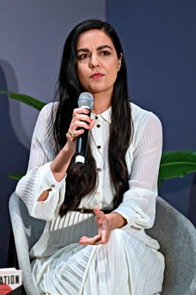 Frankfurt Book Fair 2026: Author Shahrzad Osterer on October 8, 2026, at the Frankfurt Book Fair 20261008MWI153083