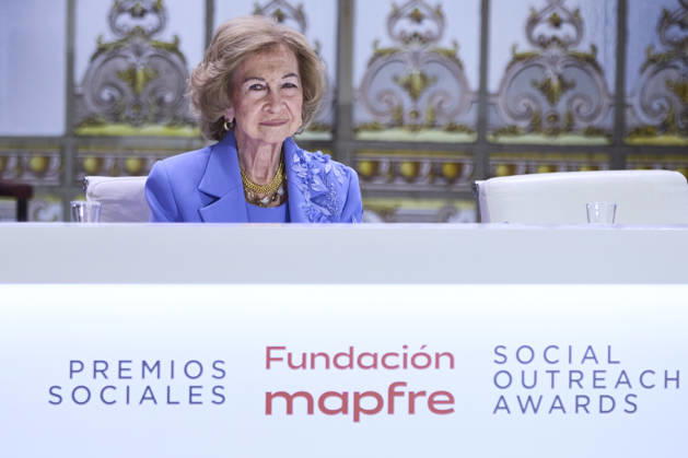 October 8, 2026, Madrid, Madrid, Spain: QUEEN SOFIA attends Mapfre Foundation Social awards Madrid Spain - ZUMAc260 20261008_zep_c260_008 Copyright: xMikexChicorrox