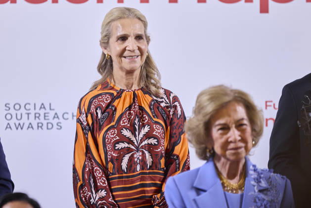 October 8, 2026, Madrid, Madrid, Spain: QUEEN SOFIA and PRINCESS ENENA DE BORBON attend Mapfre Foundation Social awards Madrid Spain - ZUMAc260 20261008_zep_c260_020 Copyright: xMikexChicorrox