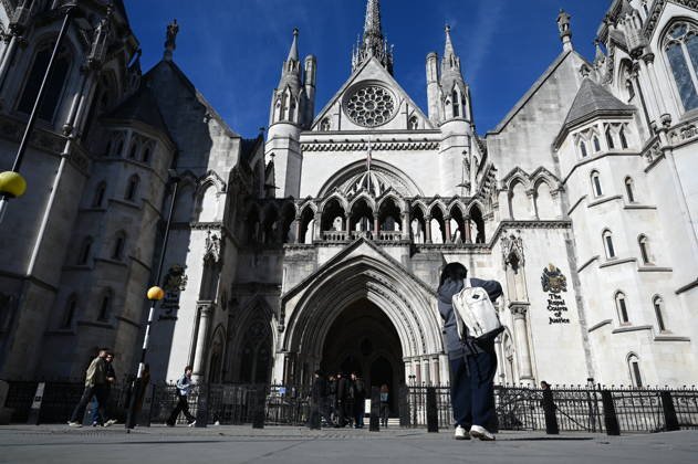 Royal Courts of Justice seen ahead of Andrew Mountbatten-Windsor s hearing LONDON, UNITED KINGDOM - OCTOBER 8: A view of the Royal Courts of Justice, where the hearing of Andrew Mountbatten-Windsor s legal challenge against search warrants related to his arrest over his alleged links to Jeffrey Epstein is due to take place in London, United Kingdom, on October 8, 2026. Rasid Necati Aslim Anadolu London United Kingdom. Editorial use only. Please get in touch for any other usage.  Copyright: x2026xAnadoluxRasidxNecatixAslimx