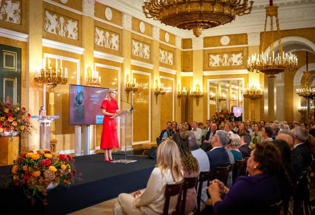 Presentation of the Appeltjes van Oranje awards. The Hague, The Netherlands. 8 Oct 2026 Queen Maxima at the presentation of the Appeltjes van Oranje awards at Noordeinde Palace in The Hague. The Hague The Netherlands Copyright: xDPPA ANx