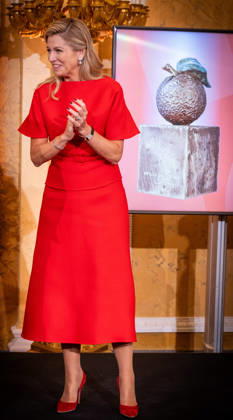 Presentation of the Appeltjes van Oranje awards. The Hague, The Netherlands. 8 Oct 2026 Queen Maxima at the presentation of the Appeltjes van Oranje awards at Noordeinde Palace in The Hague. The Hague The Netherlands Copyright: xDPPA ANx