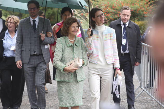 Queen Silvia of Sweden and Countess Bettina Bernadotte at the Mentor Foundation’s anniversary celebration on Mainau Island, Mainau, October 8, 2026 Foto:xAgenturxWehnertx xGränzdörferx xFuturexImagex silvia_6037