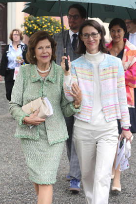 Queen Silvia of Sweden and Countess Bettina Bernadotte at the Mentor Foundation’s anniversary celebration on Mainau Island, Mainau, October 8, 2026 Foto:xAgenturxWehnertx xGränzdörferx xFuturexImagex silvia_6039