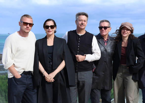 The jury—Ben Hardy, Zoe Adjani, Stephen Wooley, Amira Casar, and Thibault de Montalembert—at the Emeria Hotel during the 37th Dinard British and Irish Film Festival, France, on October 8, 2026. Denis Guignebourg Bestimage 37th Dinard British Irish Film Festival on October 8, 2026, in Dinard, France. Dinard, France Copyright: xDenisxGuignebourgx xBestimagexDenisxGuignebourgx xBestimagex
