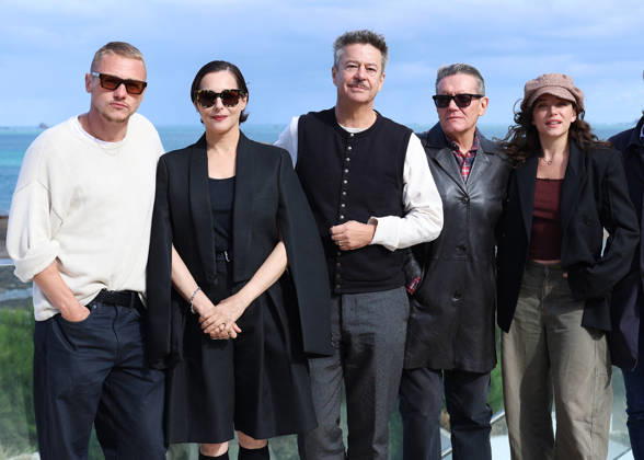The jury—Ben Hardy, Zoe Adjani, Stephen Wooley, Amira Casar, and Thibault de Montalembert—at the Emeria Hotel during the 37th Dinard British and Irish Film Festival, France, on October 8, 2026. Denis Guignebourg Bestimage 37th Dinard British Irish Film Festival on October 8, 2026, in Dinard, France. Dinard, France Copyright: xDenisxGuignebourgx xBestimagexDenisxGuignebourgx xBestimagex