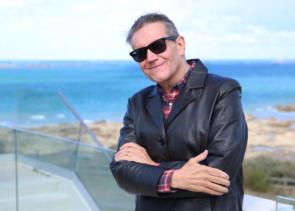 Stephen Wooley at the Emeria Hotel during the 37th Dinard British and Irish Film Festival in Dinard, France, on October 8, 2026. Denis Guignebourg, Bestimage. 37th Dinard British and Irish Film Festival on October 8, 2026, in Dinard, France. Dinard, France Copyright: xDenisxGuignebourgx xBestimagexDenisxGuignebourgx xBestimagex