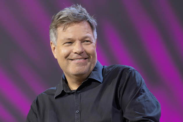 Frankfurt Book Fair 2026: Robert Habeck presents his new book, *Arctic Meltdown*, on the literature stage hosted by ARD, ZDF, and 3sat; Frankfurt am Main, Hesse, Germany; Exhibition Grounds