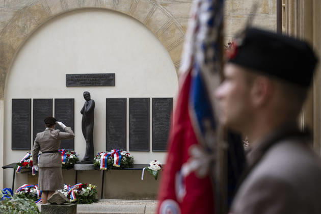 Sokol (Falcon) Movement s Memorial Day honours Sokol members who died in anti-Nazi resistance in Prague, Czech Republic, October 8, 2026. (CTKxPhoto MichalxKamaryt) CTKPhotoP2026100806622  CTKPhotoP2026100806622