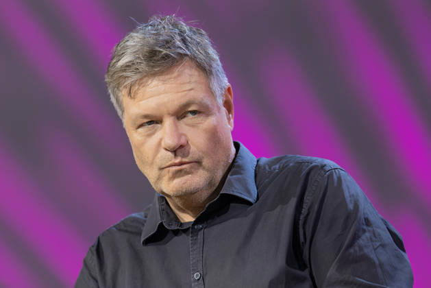 Frankfurt Book Fair 2026: Robert Habeck presents his new book, *Arctic Meltdown*, on the literature stage hosted by ARD, ZDF, and 3sat; Frankfurt am Main, Hesse, Germany; Exhibition Grounds
