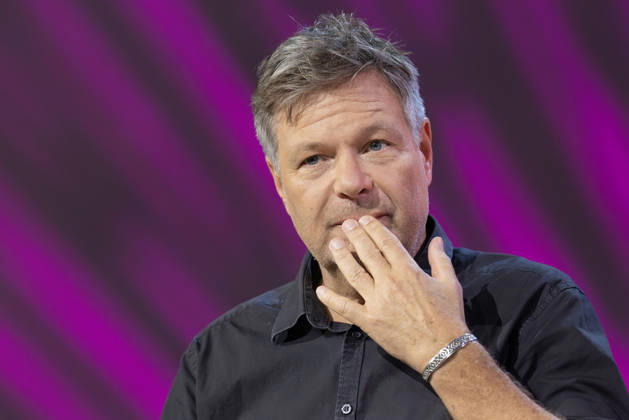 Frankfurt Book Fair 2026: Robert Habeck presents his new book, *Arctic Meltdown*, on the literature stage hosted by ARD, ZDF, and 3sat; Frankfurt am Main, Hesse, Germany; Exhibition Grounds