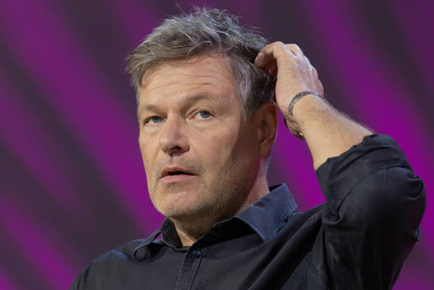 Frankfurt Book Fair 2026: Robert Habeck presents his new book, *Arctic Meltdown*, on the literature stage hosted by ARD, ZDF, and 3sat; Frankfurt am Main, Hesse, Germany; Exhibition Grounds