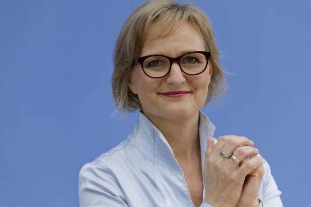 Greens Unveil Plan for Germany October 8, 2026, Germany, Berlin: Federal press conference to present the Green Party’s Bundestag caucus’s flagship resolution, Our Plan for Germany. Pictured: Franziska Brantner, Federal Chair of Alliance 90 The Greens