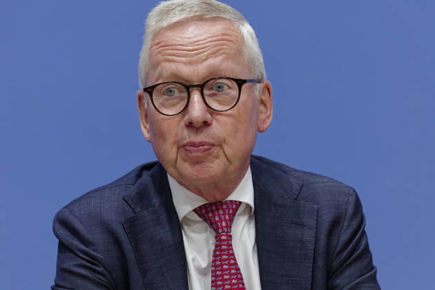 National Regulatory Review Council on Reducing Bureaucracy October 8, 2026, Berlin, Germany Federal Press Conference Annual Report of the National Regulatory Review Council (NKR) on Reducing Bureaucracy Pictured: Lutz Goebel, Chairman of the National Regulatory Review Council