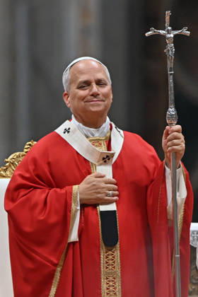 ROME - VATICAN - POPE - 2026 10 8 Italy, Rome, Vatican, 2026 10 8 Pope Leo XIV celebrates Holy Mass for the academic year at the Pontifical Universities in St Peter s Basilica in the Vatican . EDITORIAL USE ONLY - NO BOOKS Copyright: xx
