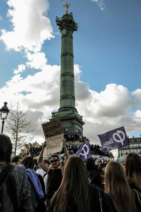 On Thursday, October 8, 2026, the Place de la Bastille in Paris was the focal point of a major high school student demonstration, part of a nationwide movement of anger affecting many schools. This Thursday, October 8, 2026, the Place de la Bastille in Paris was the focal point of a major high school student demonstration, part of a national movement of anger affecting many educational institutions 460318 2026 10 08 Paris France Copyright: xLenain-VieiraxElisax xSTARFACEx STAR_460318_008