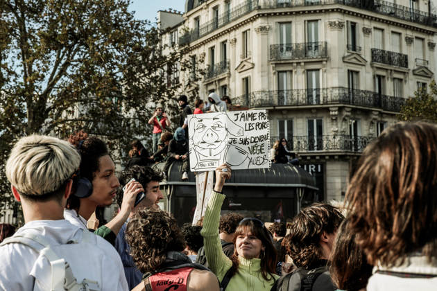 On Thursday, October 8, 2026, the Place de la Bastille in Paris was the focal point of a major high school student demonstration, part of a nationwide movement of anger affecting many schools. This Thursday, October 8, 2026, the Place de la Bastille in Paris was the focal point of a major high school student demonstration, part of a national movement of anger affecting many educational institutions 460318 2026 10 08 Paris France Copyright: xLenain-VieiraxElisax xSTARFACEx STAR_460318_017