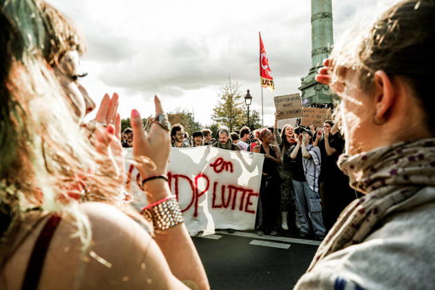 On Thursday, October 8, 2026, the Place de la Bastille in Paris was the focal point of a major high school student demonstration, part of a nationwide movement of anger affecting many schools. This Thursday, October 8, 2026, the Place de la Bastille in Paris was the focal point of a major high school student demonstration, part of a national movement of anger affecting many educational institutions 460318 2026 10 08 Paris France Copyright: xLenain-VieiraxElisax xSTARFACEx STAR_460318_022