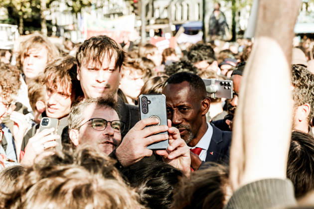 On Thursday, October 8, 2026, the Place de la Bastille in Paris was the focal point of a major high school student demonstration, part of a nationwide movement of anger affecting many schools. This Thursday, October 8, 2026, the Place de la Bastille in Paris was the focal point of a major high school student demonstration, part of a national movement of anger affecting many educational institutions 460318 2026 10 08 Paris France Bagayoko, Bally Copyright: xLenain-VieiraxElisax xSTARFACEx STAR_460318_025