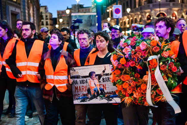 October 8, 2026, Madrid, Madrid, SPAIN: March in memory of Maricarmen, who died after being evicted from her home and became a symbol of the struggle for housing rights and against real-estate speculation. Madrid SPAIN - ZUMAz108 20261008_znp_z108_001 Copyright: xRichardxZubelzux