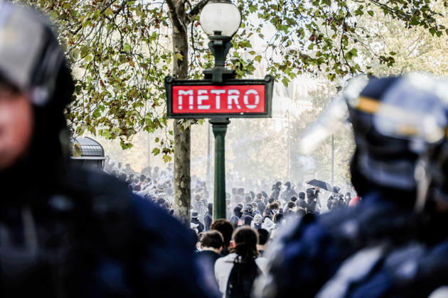 On Thursday, October 8, 2026, the Place de la Bastille in Paris was the focal point of a major high school student demonstration, part of a nationwide movement of anger affecting many schools. This Thursday, October 8, 2026, the Place de la Bastille in Paris was the focal point of a major high school student demonstration, part of a national movement of anger affecting many educational institutions 460318 2026 10 08 Paris France  Copyright: xLenain-VieiraxElisax xSTARFACEx STAR_460318_173