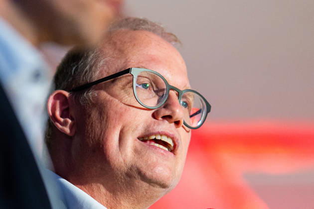 October 8, 2026: Jochen Ott, Member of the State Parliament, in Herford; Chair of the North Rhine-Westphalia SPD parliamentary group and the party’s top candidate for Minister President in the 2027 state election; Herford, North Rhine-Westphalia, Germany
