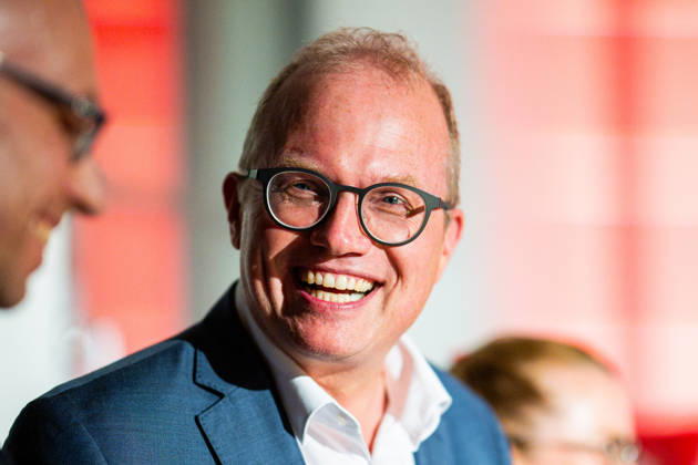 October 8, 2026: Jochen Ott, Member of the State Parliament, in Herford; Chair of the North Rhine-Westphalia SPD parliamentary group and the party’s top candidate for Minister President in the 2027 state election; Herford, North Rhine-Westphalia, Germany