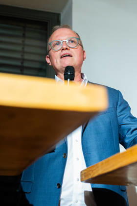 October 8, 2026: Jochen Ott, Member of the State Parliament, in Herford; Chair of the North Rhine-Westphalia SPD parliamentary group and the party’s top candidate for Minister President in the 2027 state election; Herford, North Rhine-Westphalia, Germany