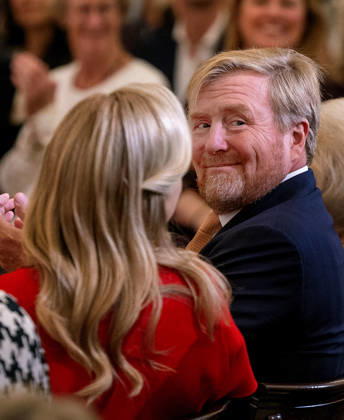 Presentation of the Appeltjes van Oranje awards. The Hague, The Netherlands. 8 Oct 2026 Queen Maxima and King Willem-Alexander at the presentation of the Appeltjes van Oranje awards at Noordeinde Palace in The Hague. The Hague The Netherlands Copyright: xDPPA ANx