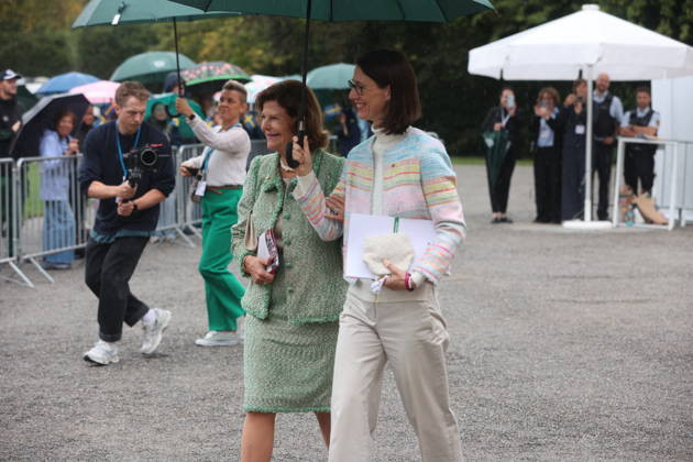 Queen Silvia of Sweden and Countess Bettina Bernadotte at the Mentor Foundation’s anniversary celebration on Mainau Island, Mainau, October 8, 2026 Copyright: xAgenturxMatthiasxWehnertx xM.xGränzdörferx