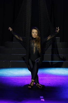 September 1, 2026, Herne, Revue Palast Ruhr: Press conference for the new show Iconics —a mix of cross-dressing, drag, live singing, acrobatics, and dance—featuring Sabrina Püschel