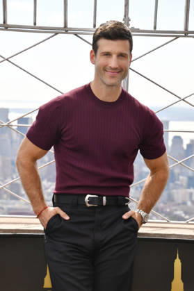 NEW YORK, NY- OCTOBER 8: Parker Young at the Empire State Building to Celebrate the Premiere of CBS New Series, Eternally Yours on October 8, 2026 in New York City. Copyright: xmpi099 MediaPunchx