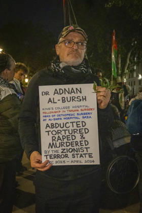 Pro-Palestine Silent Funeral Procession Central London, October 8, 2026 A pro-Palestine silent funeral procession took place in Central London, with demonstrators walking in silence to remember Palestinians killed in the conflict in Gaza. Participants carried Palestinian flags and placards, while some held a coffin and others carried effigies wrapped in burial shrouds, symbolising those killed in the conflict., Credit:Zak Irfan Avalon  Copyright: xZakxIrfanx xAvalonx 1141548414
