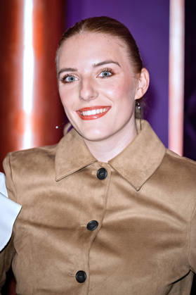 MDR Riverboat singer Johanna Mross during the taping of the MDR talk show Riverboat on October 8, 2026, at Mediacity Leipzig 20261008SFL0005