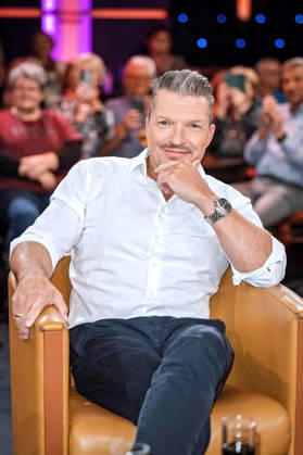 MDR Riverboat actor Hardy Krüger during the taping of the MDR talk show Riverboat on October 8, 2026, at Mediacity Leipzig 20261008SFL0026