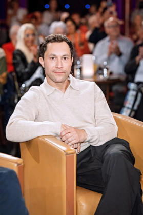 MDR Riverboat actor Ludwig Trepte during the taping of the MDR talk show Riverboat on October 8, 2026, at Mediacity Leipzig 20261008SFL0062