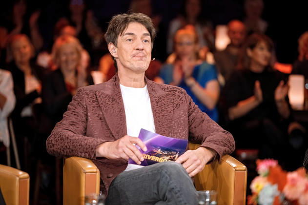MDR Riverboat host Matze Knop during the taping of the MDR talk show Riverboat on October 8, 2026, at Mediacity Leipzig 20261008SFL0078