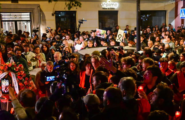 October 8, 2026, Madrid, Madrid, SPAIN: March in memory of Maricarmen, who died after being evicted from her home and became a symbol of the struggle for housing rights and against real-estate speculation. Madrid SPAIN - ZUMAz108 20261008_znp_z108_018 Copyright: xRichardxZubelzux
