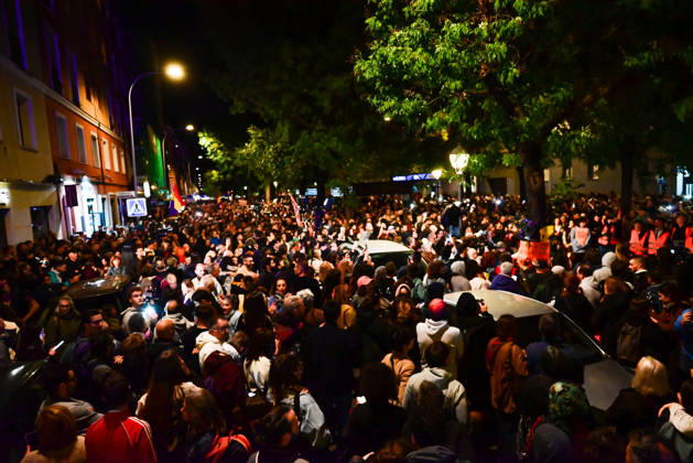 October 8, 2026, Madrid, Madrid, SPAIN: March in memory of Maricarmen, who died after being evicted from her home and became a symbol of the struggle for housing rights and against real-estate speculation. Madrid SPAIN - ZUMAz108 20261008_znp_z108_022 Copyright: xRichardxZubelzux