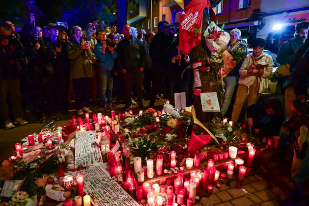 October 8, 2026, Madrid, Madrid, SPAIN: March in memory of Maricarmen, who died after being evicted from her home and became a symbol of the struggle for housing rights and against real-estate speculation. Madrid SPAIN - ZUMAz108 20261008_znp_z108_025 Copyright: xRichardxZubelzux