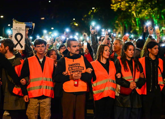 October 8, 2026, Madrid, Madrid, SPAIN: March in memory of Maricarmen, who died after being evicted from her home and became a symbol of the struggle for housing rights and against real-estate speculation. Madrid SPAIN - ZUMAz108 20261008_znp_z108_038 Copyright: xRichardxZubelzux