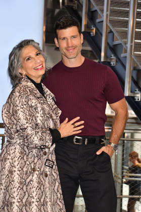 NEW YORK, NY- OCTOBER 8: Rose Abdoo and Parker Young at the Empire State Building to Celebrate the Premiere of CBS New Series, Eternally Yours on October 8, 2026 in New York City. Credit: AdMedia New York City USA - ZUMAa123 20261008_zaa_a123_119 Copyright: xJohnxFyckex