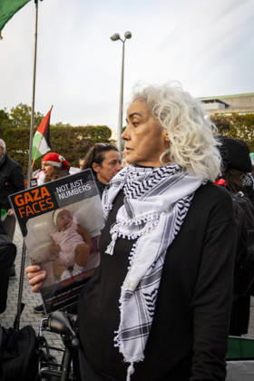 Pro-Palestine Silent Funeral Procession Central London, October 8, 2026 A pro-Palestine silent funeral procession took place in Central London, with demonstrators walking in silence to remember Palestinians killed in the conflict in Gaza. Participants carried Palestinian flags and placards, while some held a coffin and others carried effigies wrapped in burial shrouds, symbolising those killed in the conflict., Credit:Zak Irfan Avalon Copyright: xZakxIrfanx xAvalonx 1141557284