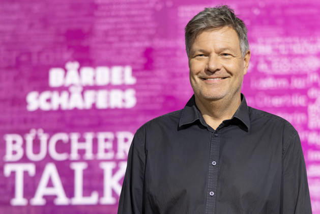 Frankfurt Book Fair 2026: Robert Habeck presents his new book, *Arctic Meltdown*, on the literature stage hosted by ARD, ZDF, and 3sat; Frankfurt am Main, Hesse, Germany; Exhibition Center