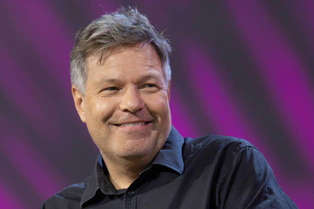 Frankfurt Book Fair 2026: Robert Habeck presents his new book, *Arctic Meltdown*, on the literature stage hosted by ARD, ZDF, and 3sat; Frankfurt am Main, Hesse, Germany; Exhibition Center
